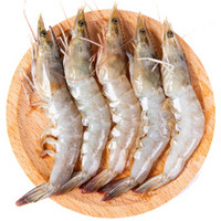 旺利珍 活冻厄瓜多尔白虾350g 14-18只（40-50只/kg） 海鲜年货