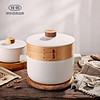 佳佰 DF400A1-4.5L 陶瓷炖煲 白色  