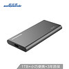 超音速 Supersonic 1TB type-c 3.1 移动固态硬盘（pssd）P20钛银灰畅速轻薄 抗震防摔