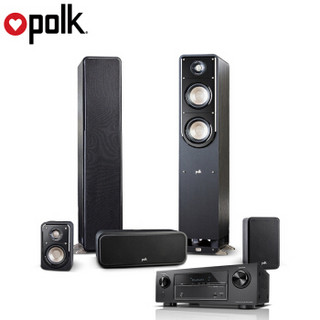 普乐之声（Polk） Signature系列5.0声道家庭影院音响套装+天龙（DENON）AVR- X518CI功放  黑色