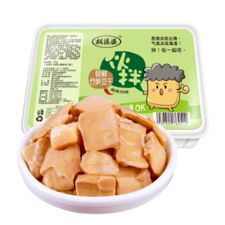 胡婆婆即食代餐豆制品拌料锁鲜风味竹笋豆干零食豆腐干豆皮椒麻味 120g