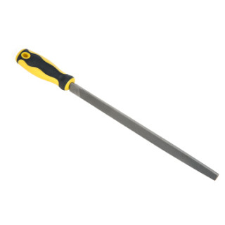 波斯 塑料柄中粗三角锉 BS508145 200mm 5支