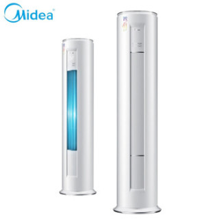 美的 Midea 2匹 客厅空调 二级能效 变频 冷暖 圆柱空调柜机 智行Ⅱ KFR-51LW/BP2DN1Y-YB400(B2)