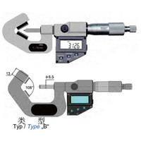 德国沃戈耳（德国VOGEL） 23 219000 V型数显测砧千分尺   85-105mm/3.4-4.2〞 钢制