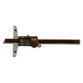 德国派尔沙(PREISSER)1268 891 数显深度卡尺 0-200mm / 0.01mm 钢制