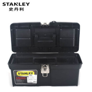 史丹利(STANLEY)新型塑料工具箱16英寸收纳工具94-857-37