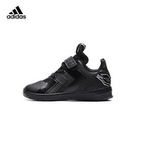 阿迪达斯（adidas)儿童鞋新款运动鞋蜘蛛侠男女童跑步鞋AH2458 黑色23.5码/6-K