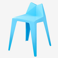 乐高赫曼 凳子时尚创意餐桌凳家用塑料椅子加厚成人餐厅餐椅现代简约高板凳LG-MED1蓝