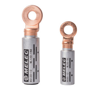 MELEC CAL-BS 铜铝端子 35KV及以下摩擦焊型铜铝线耳 CAL-16BS-10