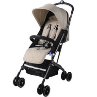 宝宝好婴儿推车超轻便携式简易折叠儿童口袋伞车可坐可躺婴儿车M1魔豆灰色