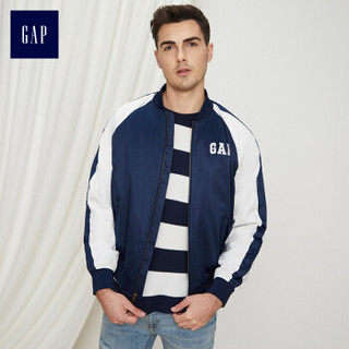 Gap 盖璞 棒球服外套夹克冬装男士潮流休闲立领logo上衣 422313