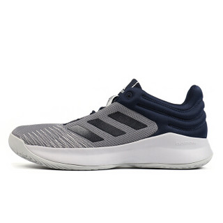 adidas 阿迪达斯 男子篮球系列 Pro Spark 2018 Low 运动 篮球鞋 灰蓝 F99903 42.5码 UK8.5码