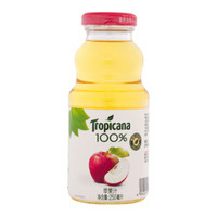 Tropicana 纯果乐 苹果汁 100%果汁饮料 250ml*24瓶 百事可乐出品