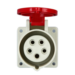 zng暗装工业插座16a5p三相380v五孔16a发电机插座3pne5只装zng315