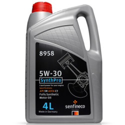 圣菲尼科(Senfineco)德国原装进口机油 全合成5W-30 C3/SN 4L装 汽车保养润滑油 适用大众奔驰宝马奥迪保时捷