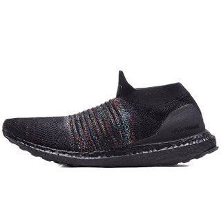 adidas 阿迪达斯 跑步系列 UltraBOOST LACELESS 运动跑步鞋 B37685 黑色 40码 UK6.5码