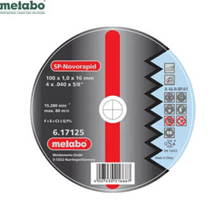麦太保 Metabao 616185000 A30-R高级不锈钢切割片 230*1.9*22.2 (5片)