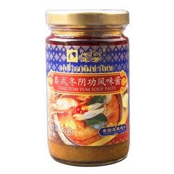 泰国进口 正芳冬阴功酱 熟化版需搭配正芳椰浆 230g *2件