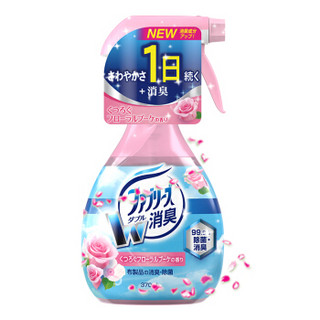 日本进口 Febreze (风倍清) 衣物消毒液 花香370ml/瓶 除菌喷雾杀菌婴儿衣物除味鞋袜除臭喷剂家用