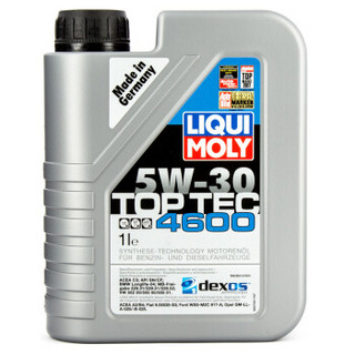 LIQUI MOLY 力魔 顶技4600 全合成机油 5W-30 C3 SN/CF 1L