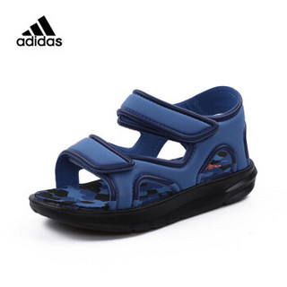 阿迪达斯（adidas）童鞋儿童运动凉鞋男女童夏季新款沙滩鞋DB2528 蓝色11K/29码
