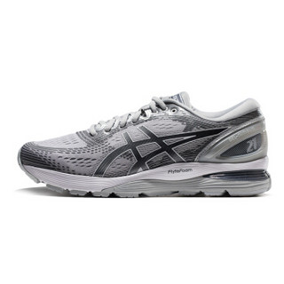 ASICS 亚瑟士 男跑步鞋GEL-NIMBUS 21 1011A169-003 灰色/银色 40.5