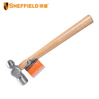 钢盾 SHEFFIELD S088440 木柄圆头棰 五金锤子奶头锤家用维修铁榔头 木柄圆头棰40oz