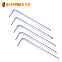 钢盾 SHEFFIELD S051012 英制加长球头内六角扳手 英制加长球头内六角扳手3/16