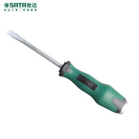 世达(SATA) 一字形穿心螺丝批 6*150mm头起子改锥螺丝刀多功能 61605 现货