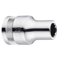 世达（SATA）13608 12.5MM系列12角公制套筒17MM/个