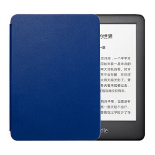 全新 Kindle 电子书阅读器 青春版 4G黑色-Nupro深海蓝保护套