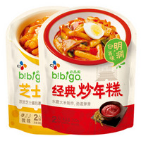 必品阁（bibigo）炒年糕组合装（经典炒年糕390g+芝士炒年糕390g）