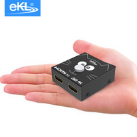 eKL 2H HDMI切换器二进一出 高清4K网络盒子电脑电视分配器显示器屏幕切换2进1出