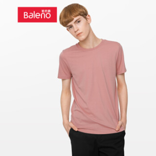 Baleno 班尼路 T恤男棉质圆领短袖上衣宽松打底衫男 88902284
