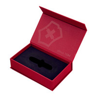 维氏（VICTORINOX）瑞士军刀配件91mm军刀单刀精装礼盒红色（91mm军刀）