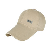 奢野 Sheye BQM154夏季男士棒球帽子纯色户外加长棒球鸭舌遮阳高尔夫球旅游帽子 深驼色