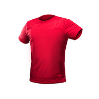 世纪开元 定制T恤毕业班服个性DIY广告文化衫logo定做短袖 红色L