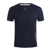 ARMANI EXCHANGE阿玛尼奢侈品男士短袖针织T恤衫3ZZTFN-ZJH4Z NAVY-1510 M