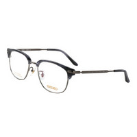 SEIKO 精工 中性款锖色镜框锖色镜腿金属全框光学眼镜架眼镜框 HC3010 74 54MM