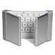 航世（B.O.W）HB066 可折叠无线蓝牙键盘 ipad平板手机电脑通用办公小键盘 标准版 白色
