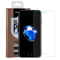 摩米士（MOMAX）iPhone7/8 Plus手机钢化膜苹果7/8Plus钢化玻璃膜高清手机贴膜0.3mm弧边