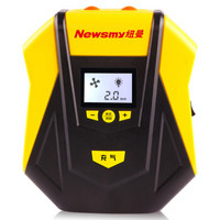 纽曼（Newsmy）凌翼 车载智能充气泵 自动加气 应急 便携 快充 LCD数显 机动车 橡皮艇 充气床 照明 黄黑