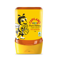 康蜜乐 CAPILANO Honey 澳大利亚原装进口  蜂蜜For Kids(适宜儿童) 倒立瓶 340g