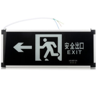 神龙 疏散指示灯 安全出口灯单面左 KX-BLZD-I 2LRE2W