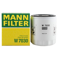 曼牌(MANNFILTER)机油滤清器/机滤/机油滤芯W7030(GL8S/自由光/指南者/自由客/名爵6/酷威/酷博/锋哲/Giulia)