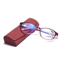 夕阳红防蓝光老花镜 男女通用 年轻时尚 高清镀膜树脂镜片 JX6018 150度