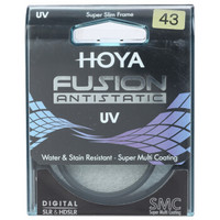 保谷（HOYA）uv镜 滤镜   43mm FUSION [浮石]系列滤镜 UV镜