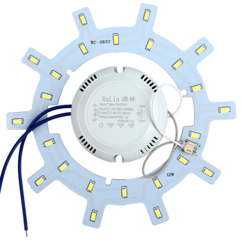 洛林 LED灯盘 12W 12W 白光
