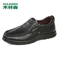 MULINSEN 木林森 男士商务休闲皮鞋 SL87111