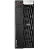 戴尔 （DELL）T5810塔式图形工作站主机 (E5-1620V4/8G*2/1T+256G固态/DVDRW/P600-2G独显/键鼠）三年质保